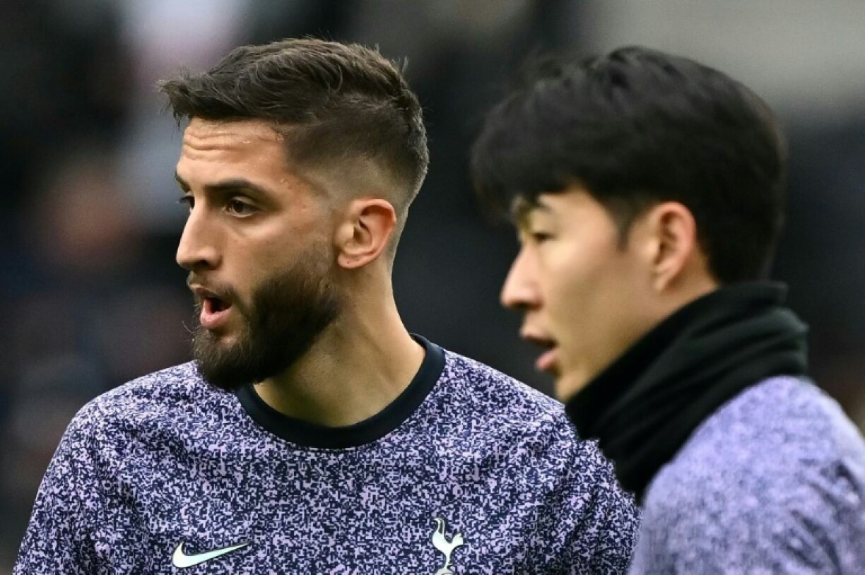 Rodrigo Bentancur (L) was given a seven-match ban for comments he made about his Tottenham teammate Son Heung-min