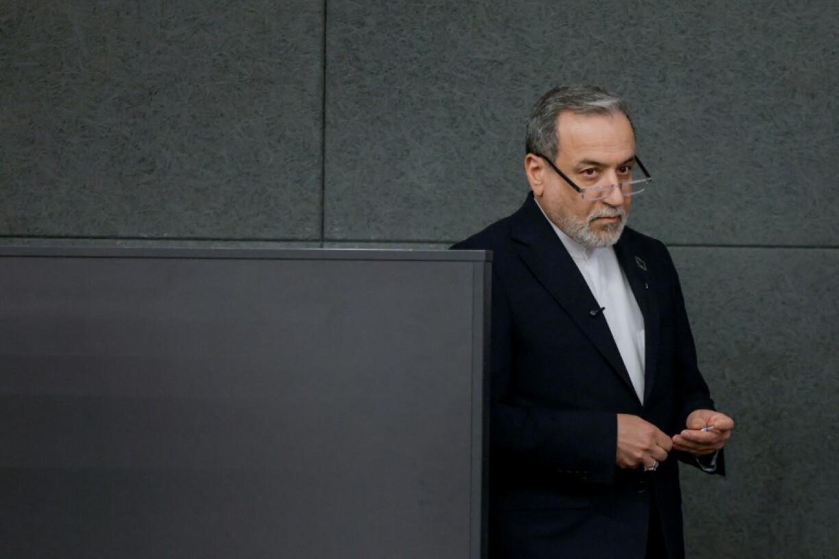 Le ministre iranien des Affaires étrangères Abbas Araghchi participe à une séance de la Conférence du désarmement, le 17 février 2026 à Genève en Suisse, avant que ne démarre la guerre au Moyen-Orient