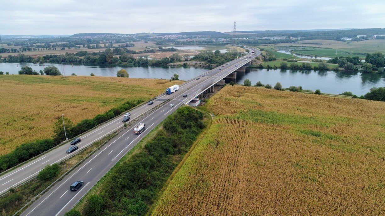 Depuis le triangle de la Fensch jusqu'à la frontière luxembourgeoise, la vitesse sur l'A31 peut évoluer de 70 à 110 km/h selon les conditions de circulation.