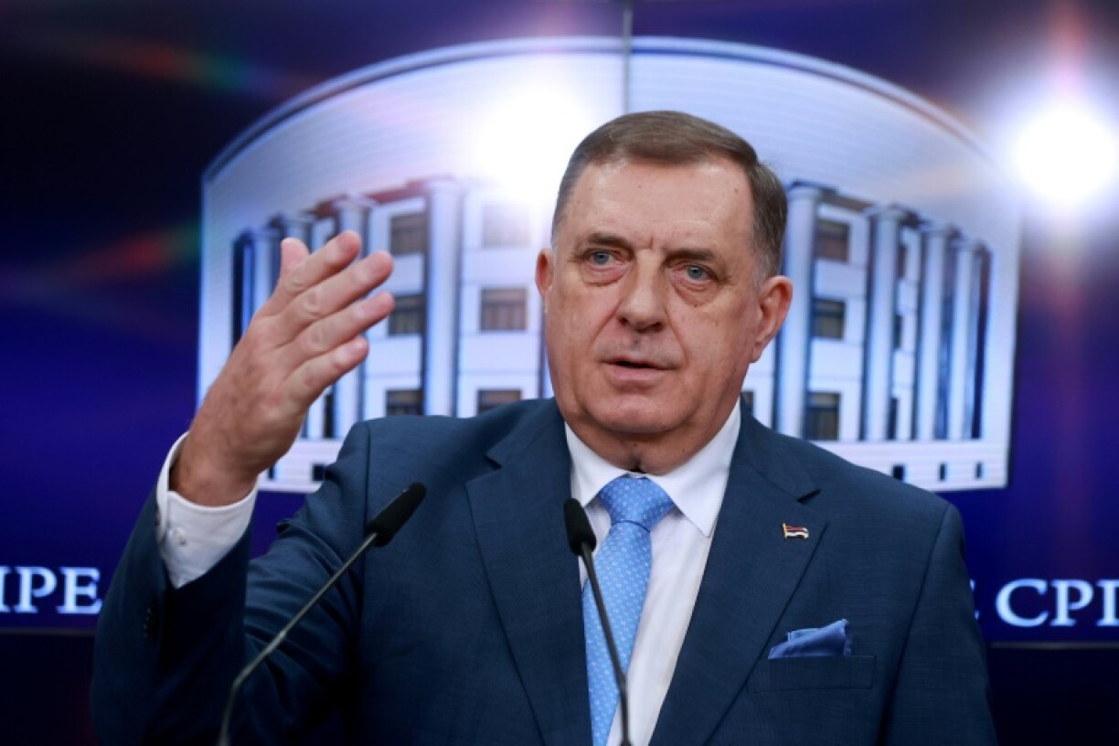 Bosnian Serb leader Milorad Dodik is a Kremlin ally