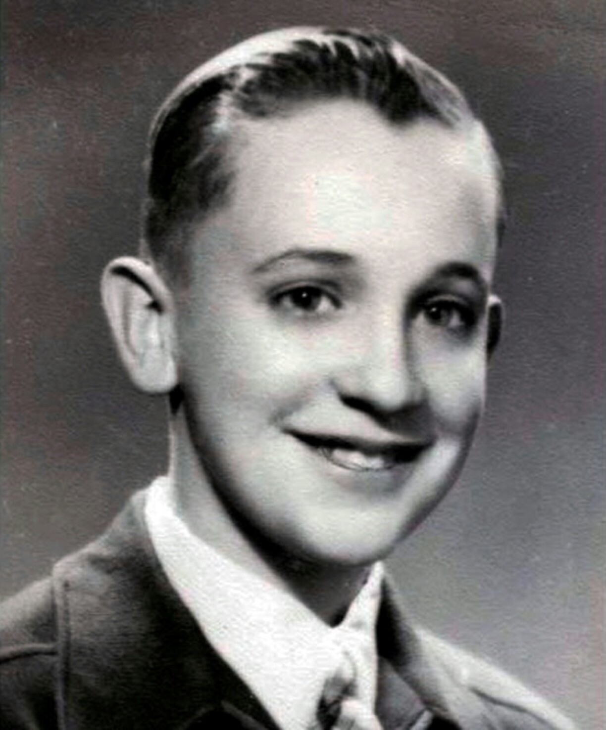 An undated picture of Pope Francis as a young man