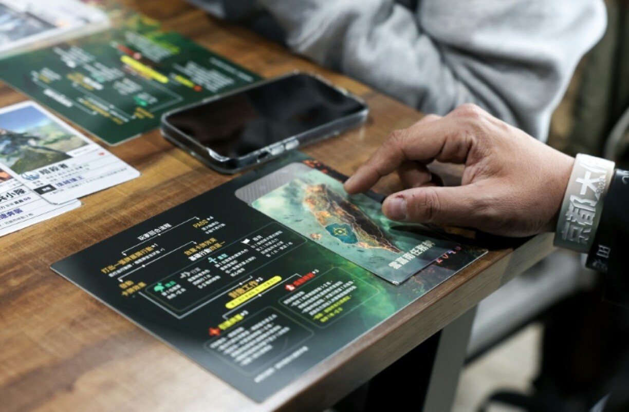 The 2045 board game is set in the first 10 days of a theoretical Chinese invasion of Taiwan