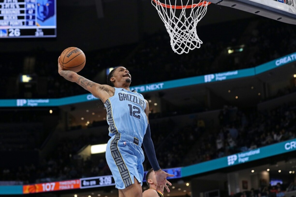 Ja Morant scored 44 points in vain as Memphis were beaten 133-124 by Eastern Conference leaders Cleveland