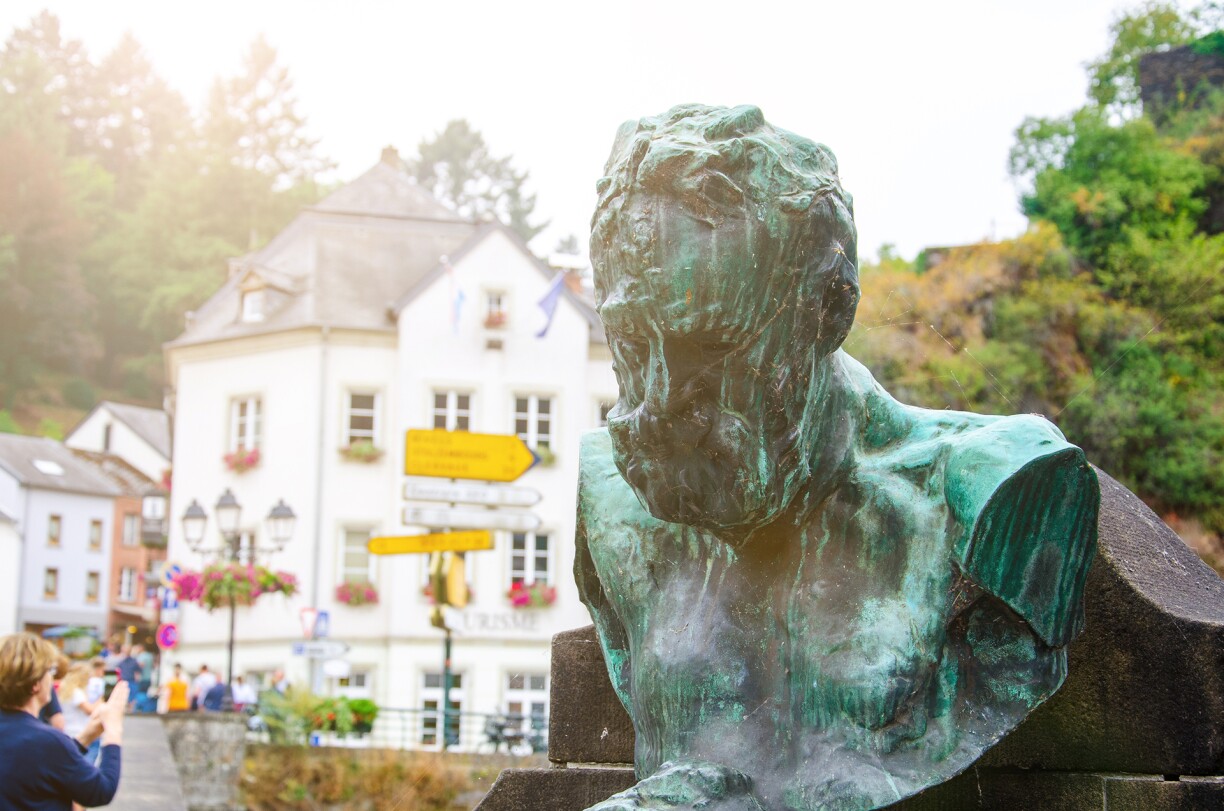 Buste de Victor Hugo à Vianden