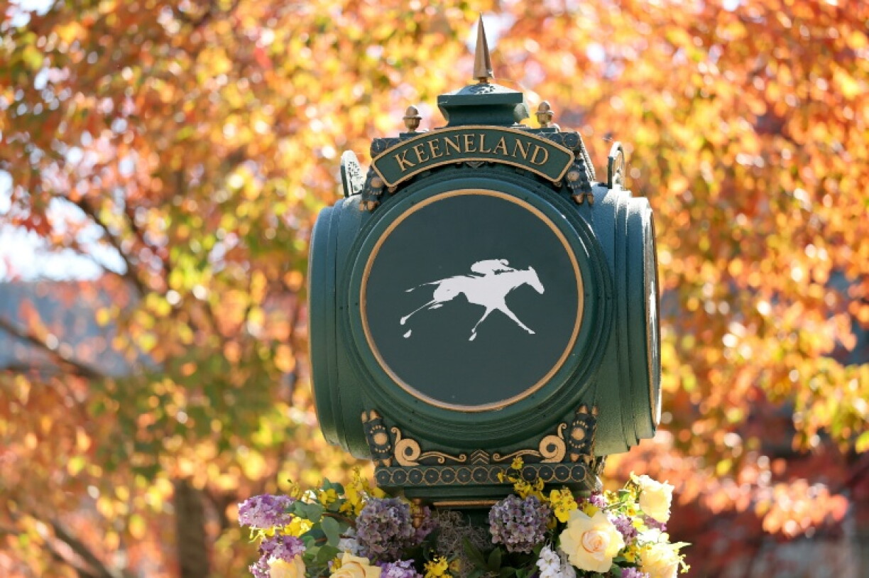 A general view ahead of the 43rd Breeders' Cup at Keeneland Race Course in Lexington, Kentucky