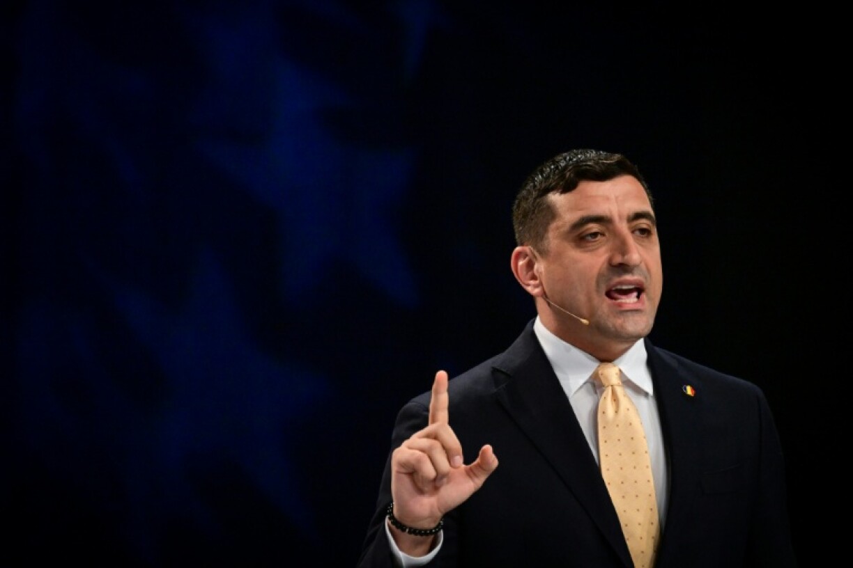 Far-right presidential candidate George Simion is an avowed fan of US President Donald Trump