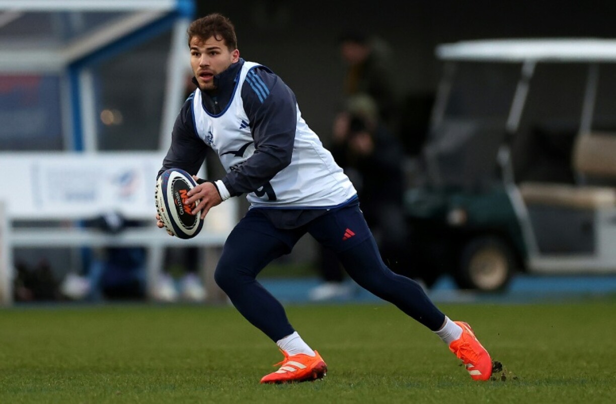 Antoine Dupont made his France debut in 2017
