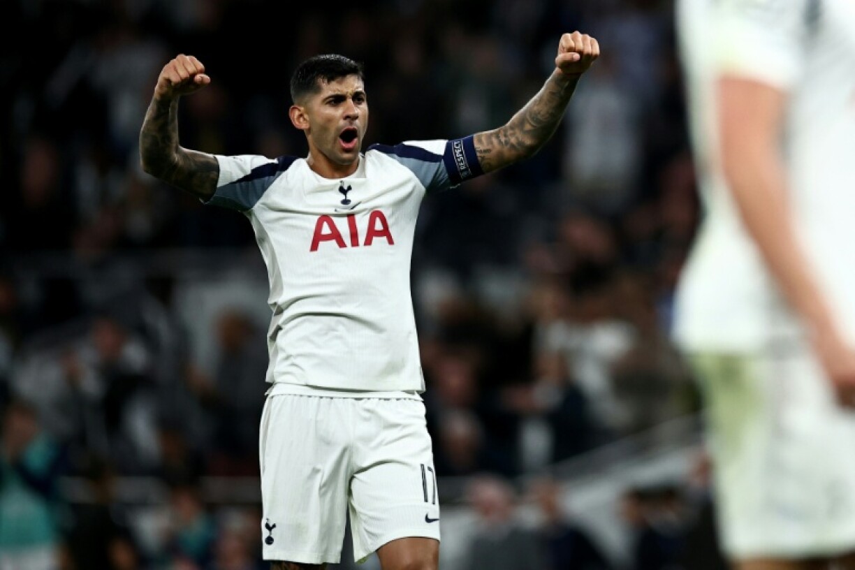 Tottenham defender Cristian Romero