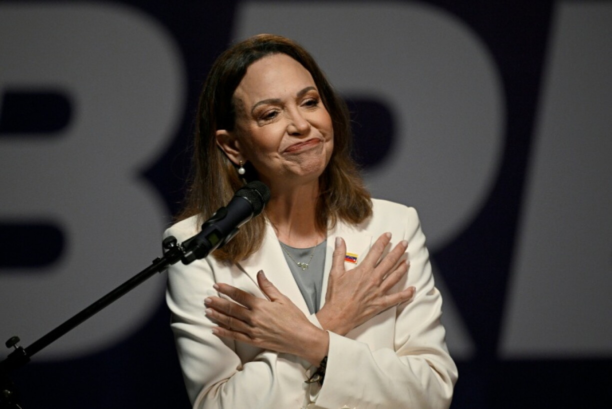 Opposition leader Maria Corina Machado has returned to Venezuela after nearly a year in exile