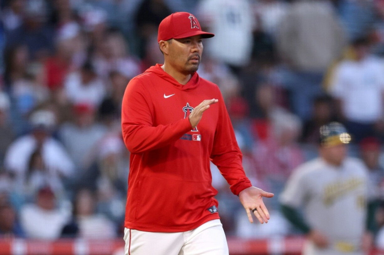 Kurt Suzuki was dropped as manager of the Los Angeles Angels after the MLB team suffered its worst season at 62-100