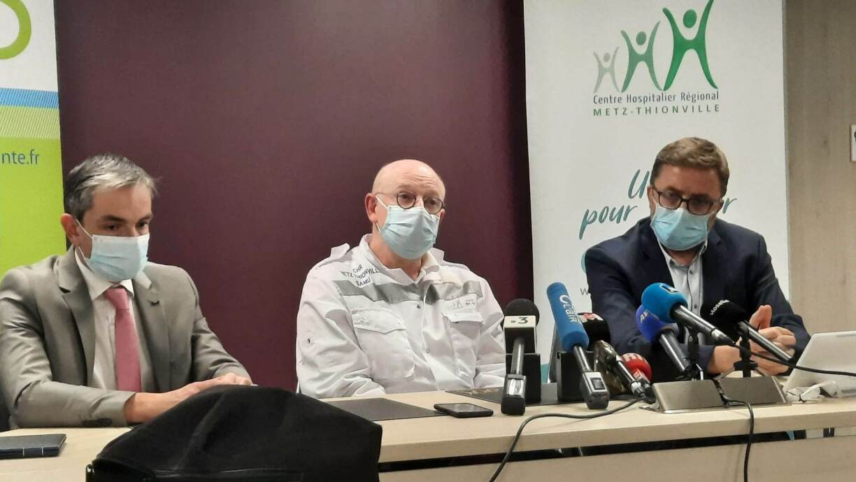 Le dr Philippe Alarcon, chef du pôle Urgences du CHR Metz-Thionville.