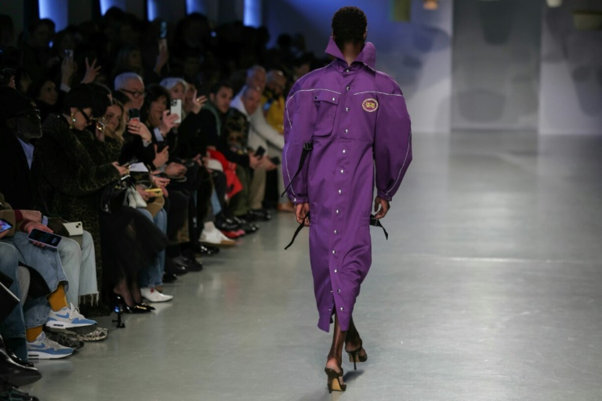 The label Zomer hit Paris Fashion Week in reverse: having the models wear its creations back-to-front