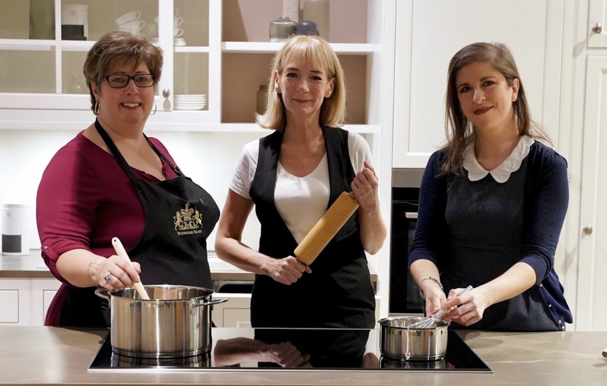 The authors of Letz Cook: Dawn Butler, Wendy Casey and Lara Klemencic (L to R)