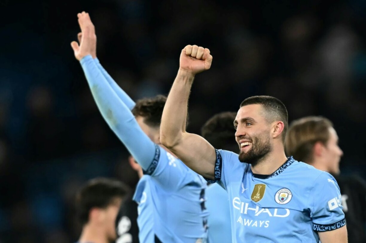 Mateo Kovacic (centre) sparked Manchester City's fightback