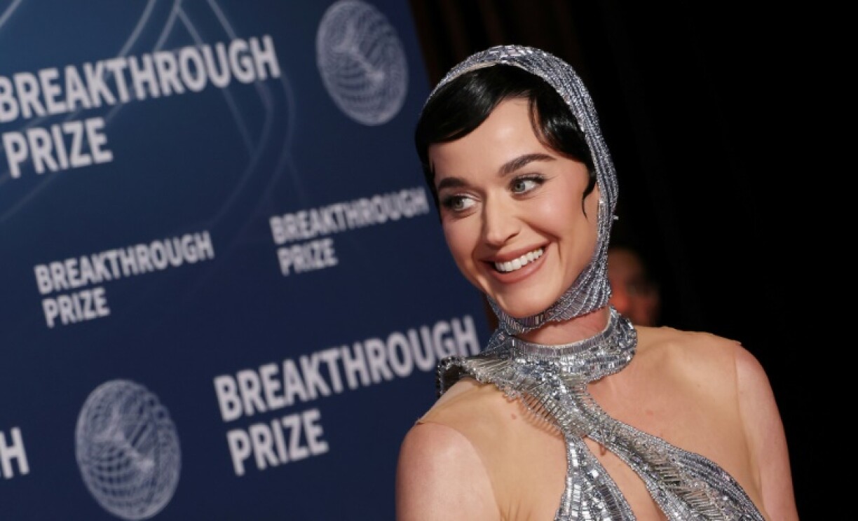 Pop star Katy Perry said she hoped her trip to space will inspire her daughter