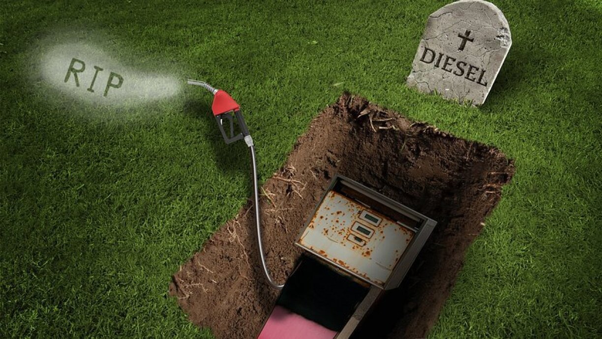 Le diesel, une exception européenne qui a déjà les deux pieds dans la tombe...
