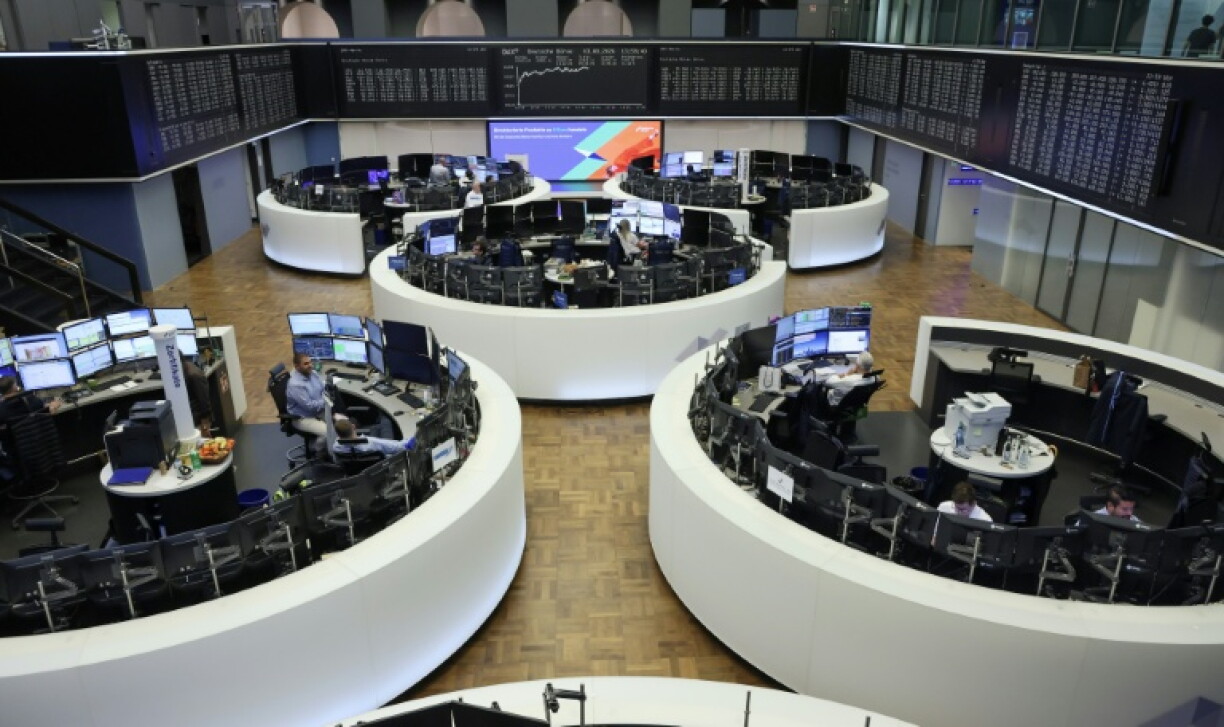 La Bourse de Francfort, le 3 août 2026 en Allemagne