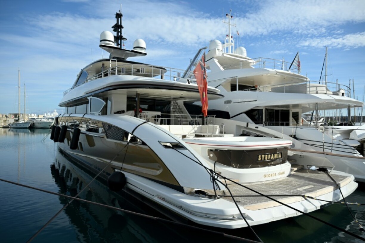 The Stefania, a luxury yacht seized in a money-laundering case, will be auctioned off in La Ciotat in southern France