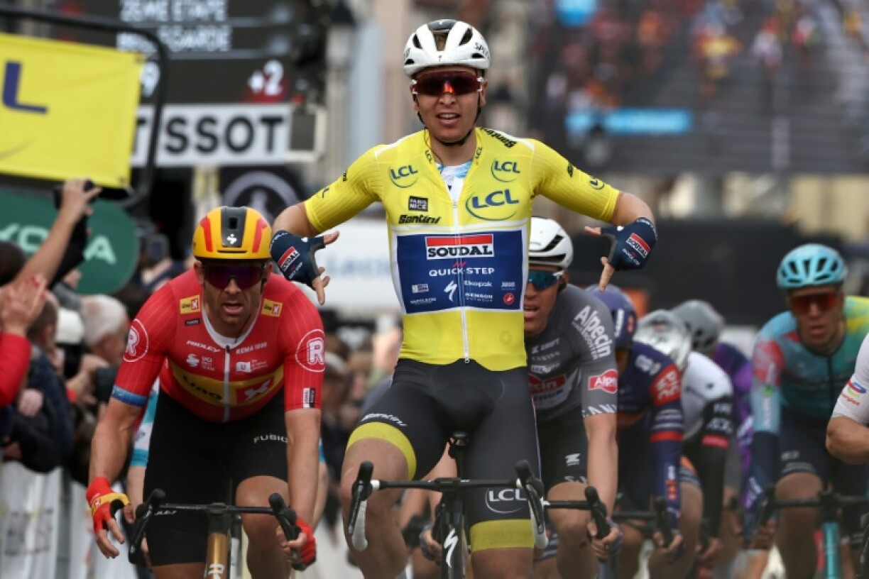 Tim Merlier will wear yellow again Tuesday after a second win on the Paris-Nice