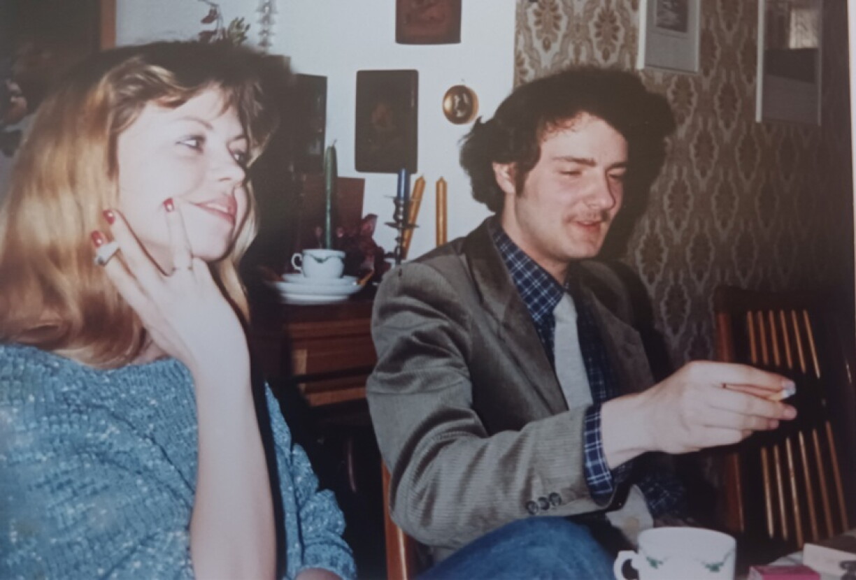Mein erster Geburtstag am 3. April 1982 in Freiheit.