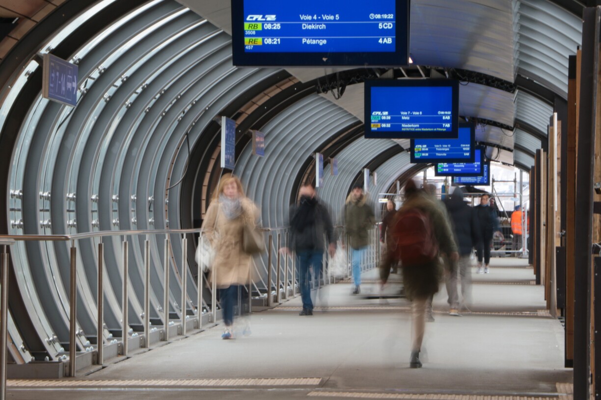 The number of French cross-border commuters continues to rise, while there are slightly fewer Belgians and Germans.