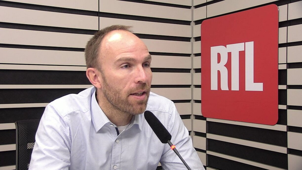 Guy Entringer, directeur de la SNHBM, dans les studios RTL