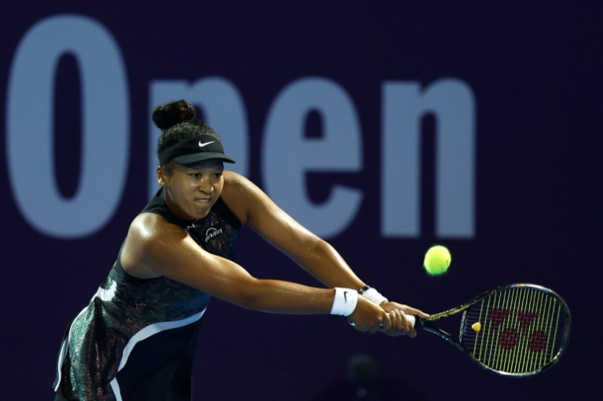 La Japonaise Naomi Osaka, mère d'une petite fille née en juillet 2023, a retrouvé la compétition en janvier 2024.