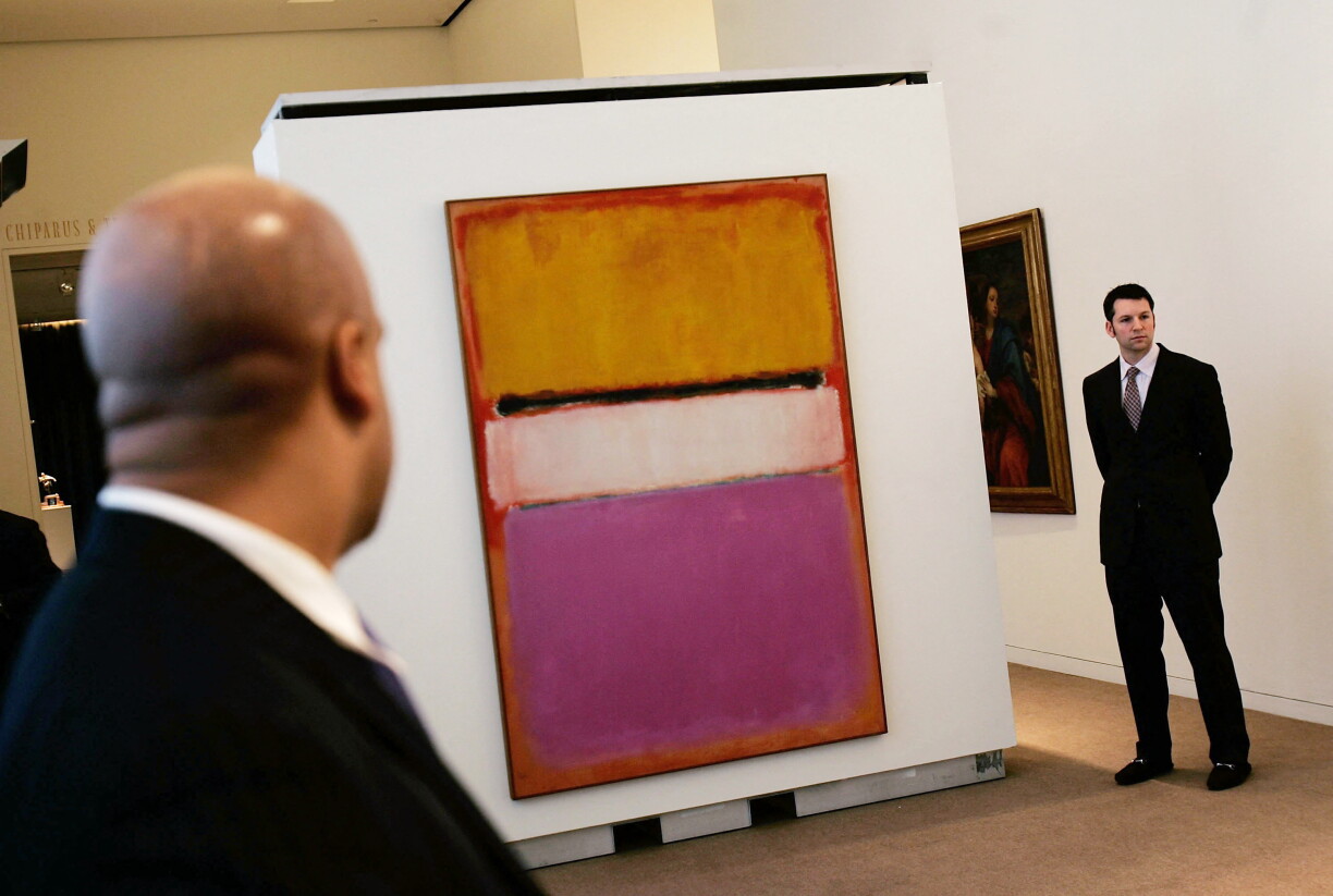 White Center by Mark Rothko.