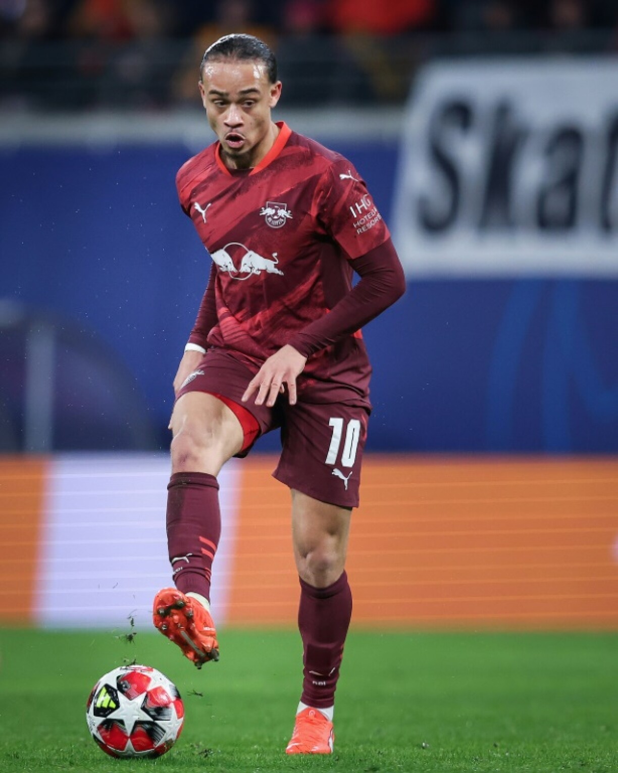 Xavi Simons of RB Leipzig, who were the biggest name eliminated in the league phase