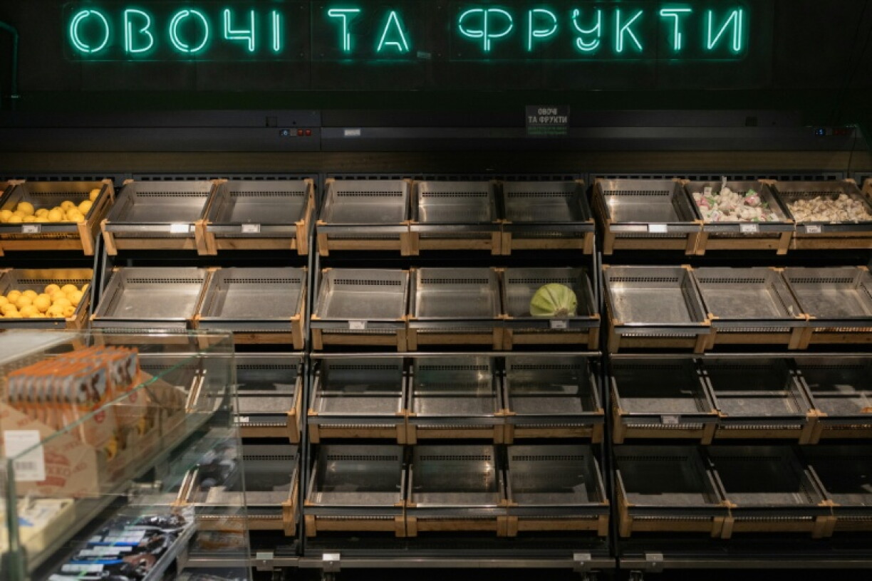 Russian attacks on warehouses have hit some supermarket supplies in Ukraine