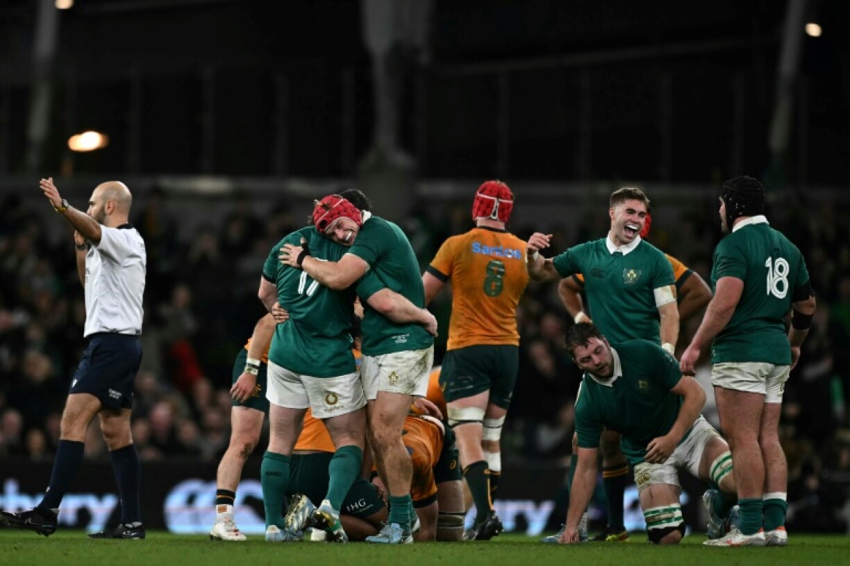 Ireland made head coach Andy Farrell proud in the grit they showed to beat Australia