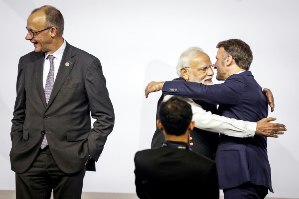 Ahmedabad is the largest city in the state of Gujarat where India's Prime Minister Narendra Modi (C) was chief minister from 2001 to 2014