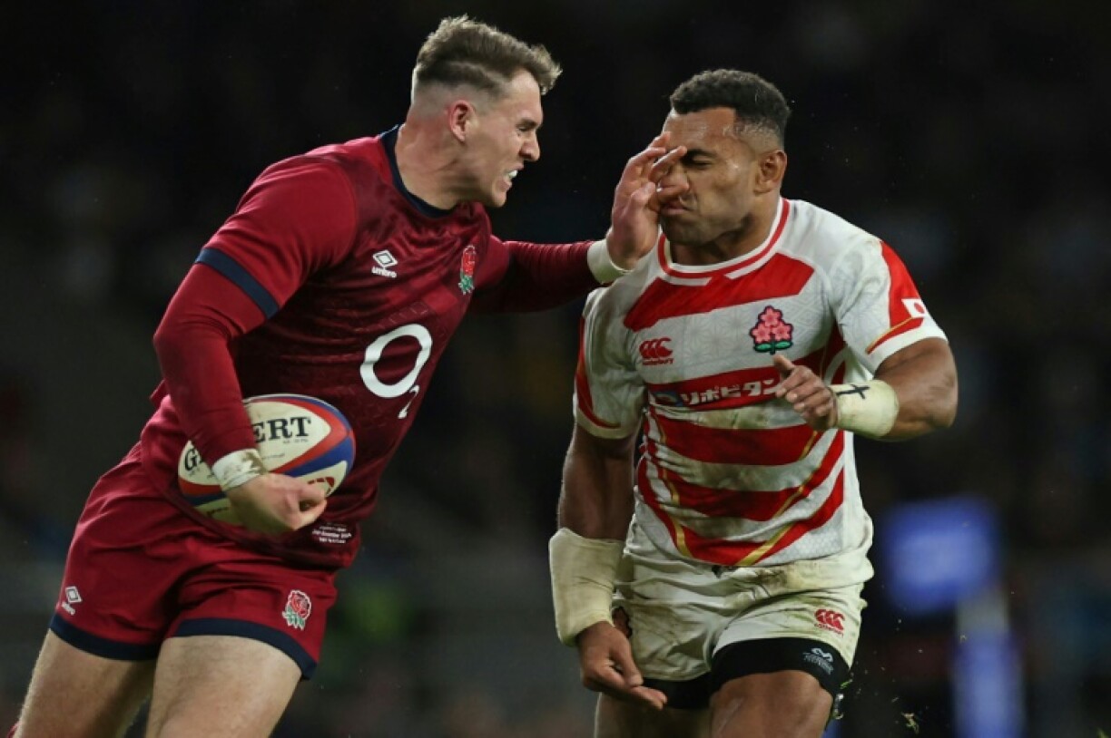 First Test start: England wing Tom Roebuck (L) will feature from the kick-off against Wales in Cardiff