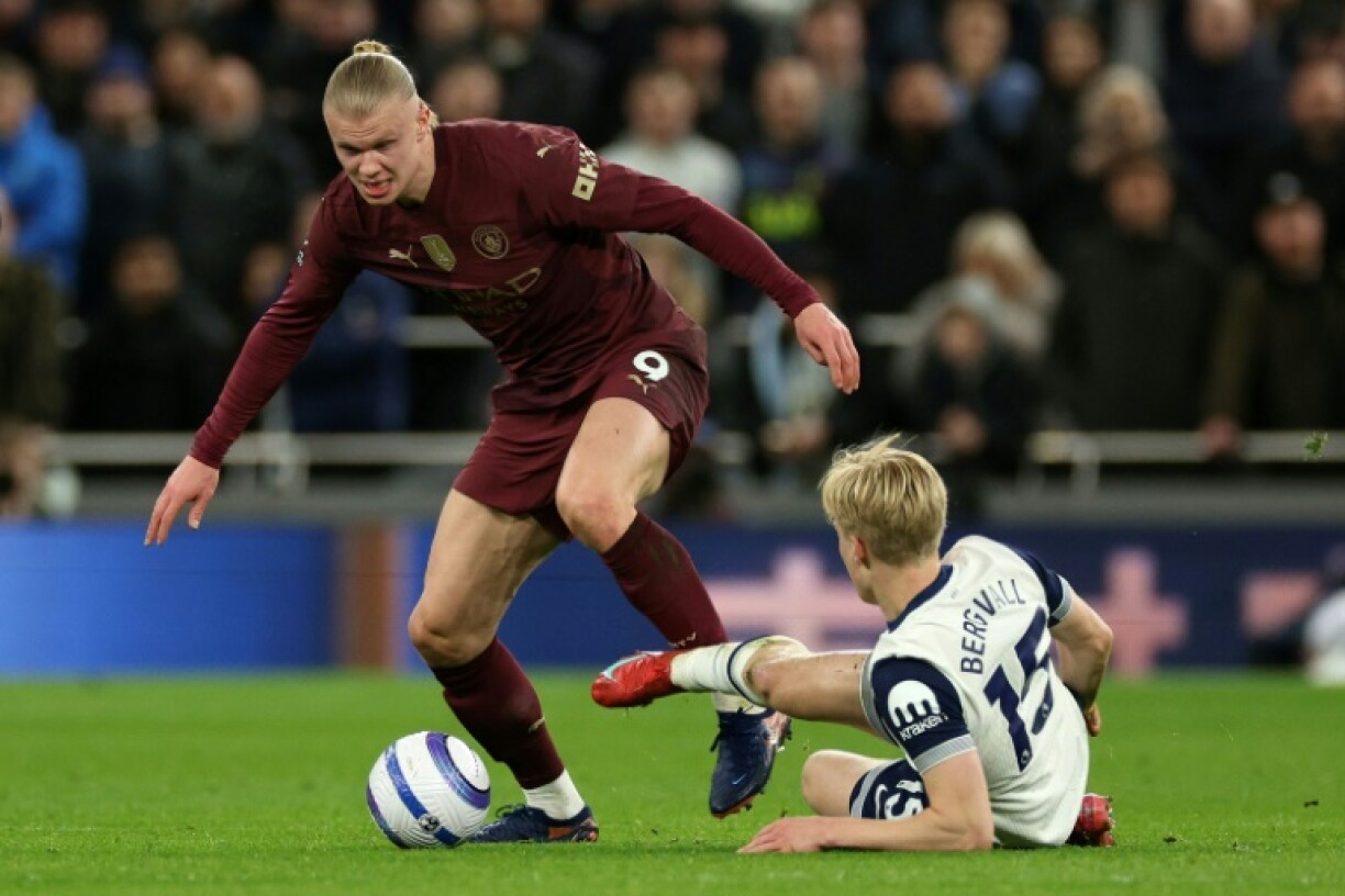 Manchester City striker Erling Haaland