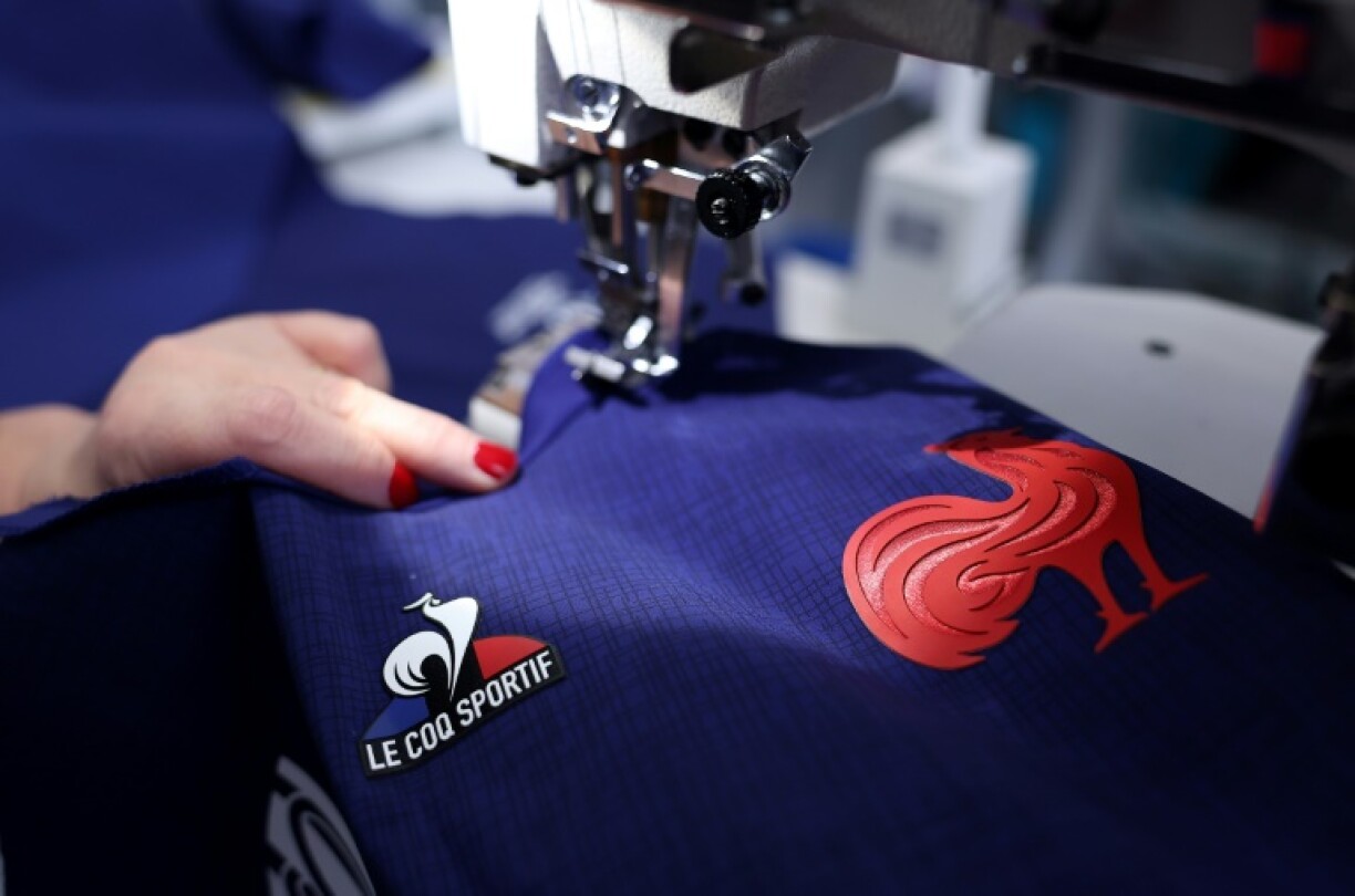 Le Coq Sportif is the former supplier of France's national rugby union team