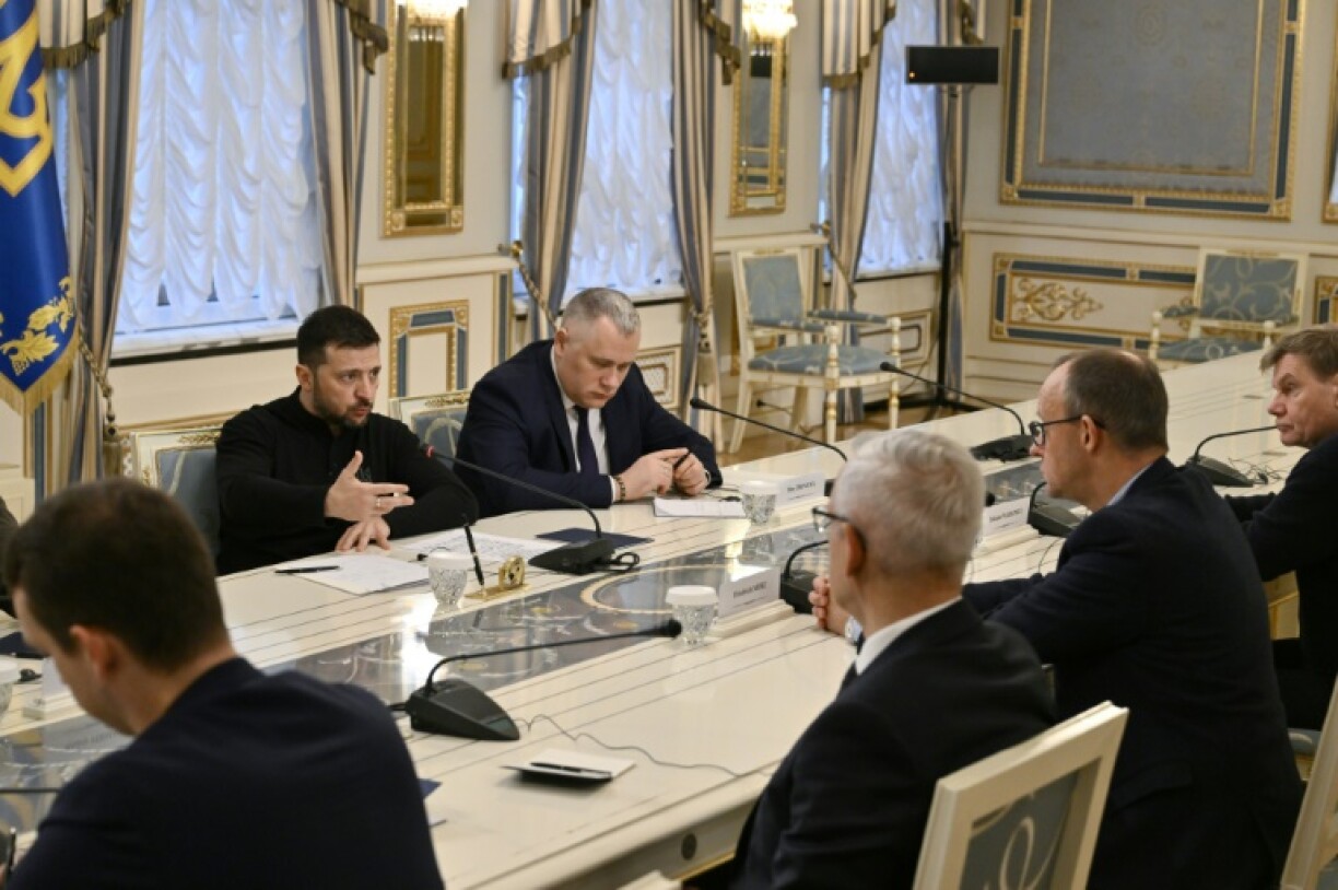 Zelensky met with Merz in Kyiv