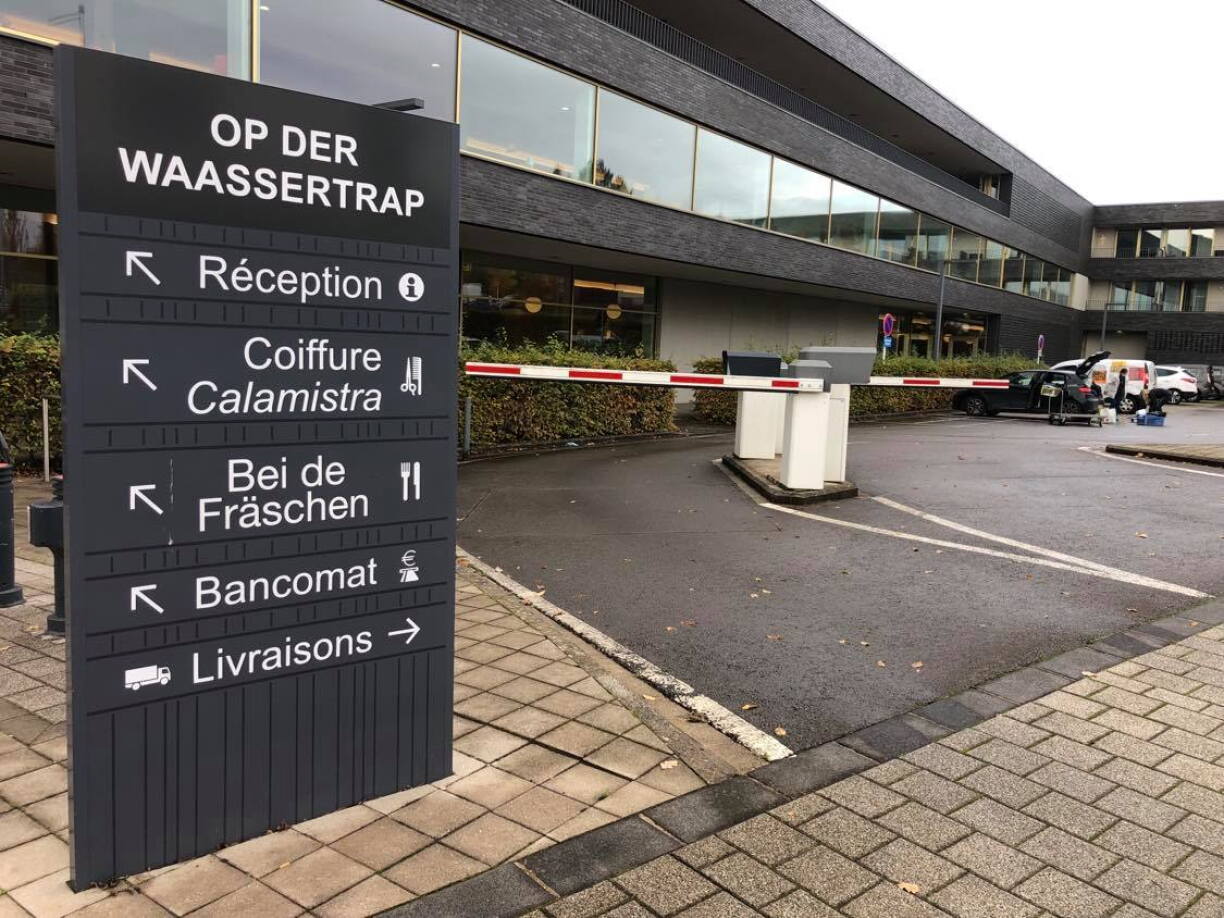 Une photo prise devant la maison de retraite concernée le 19 octobre 2021