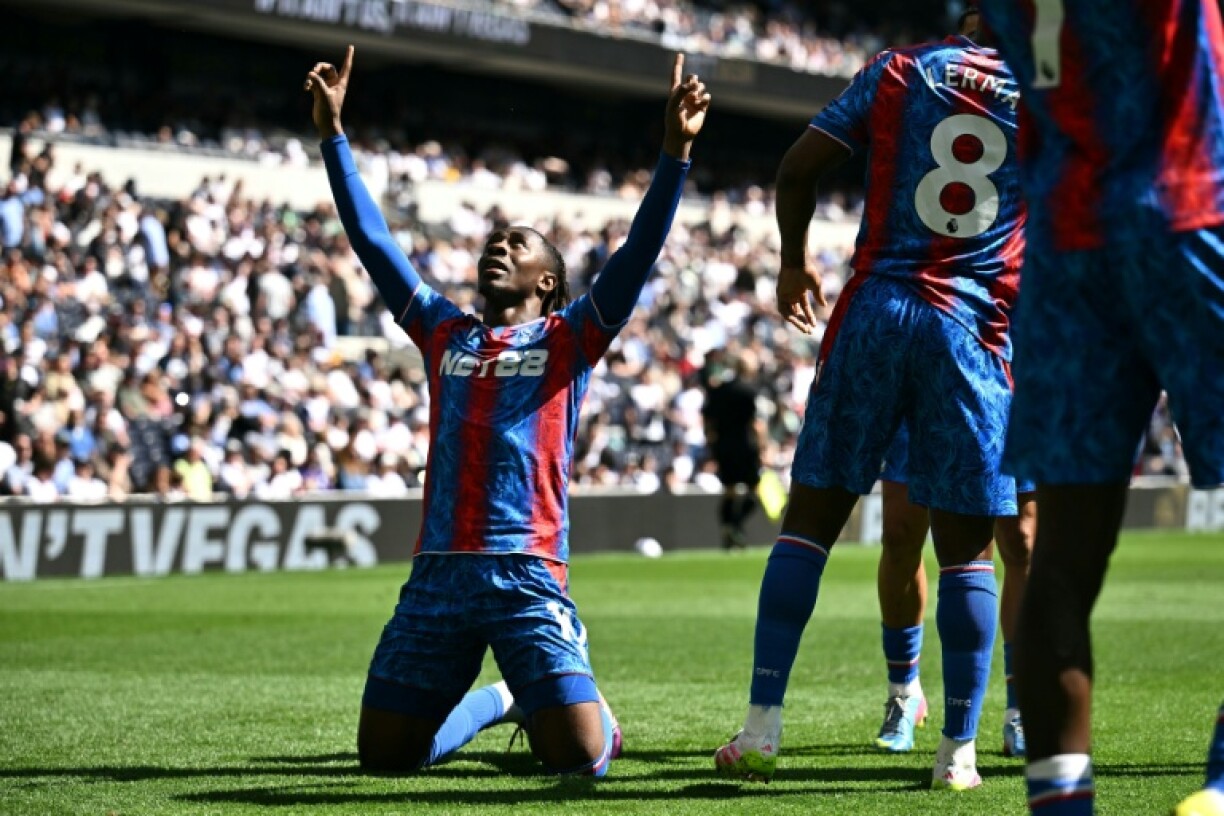 Eberechi Eze (left) is aiming to lead Crystal Palace to FA Cup glory