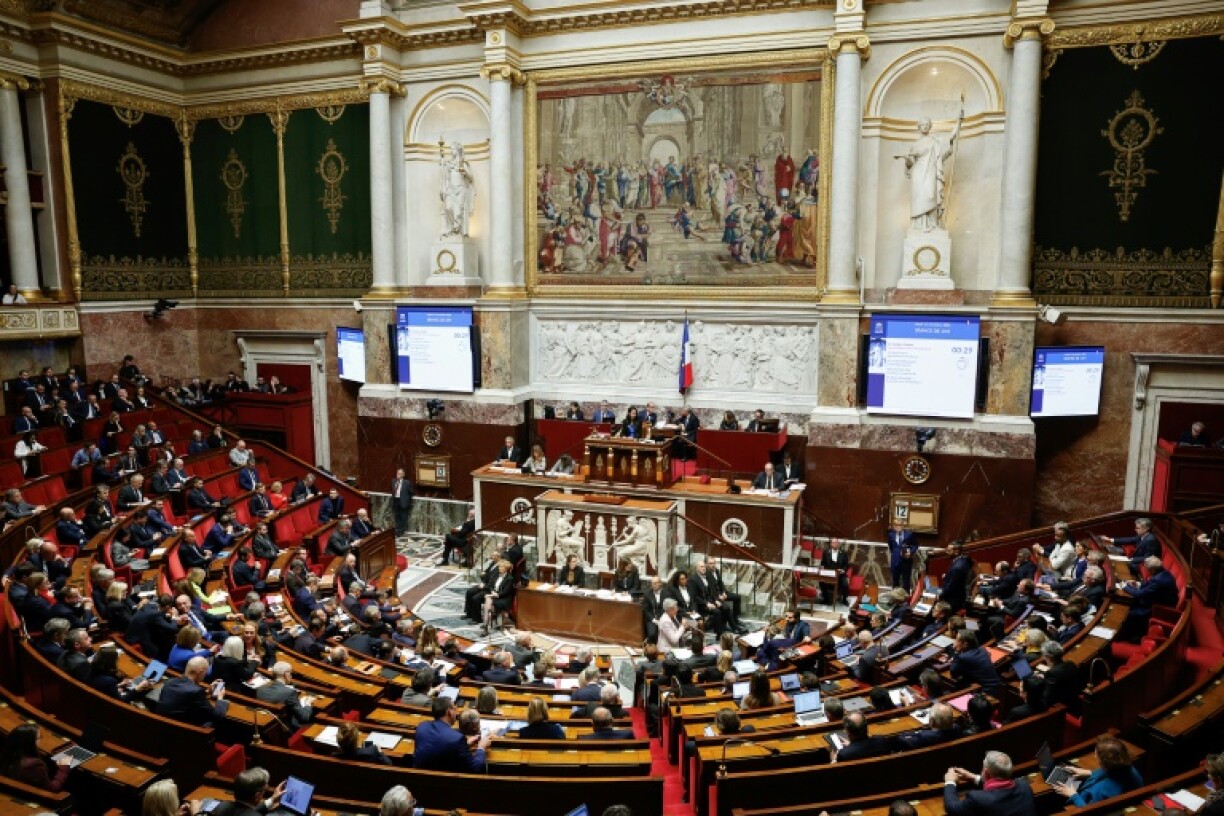 French lawmakers unanimously passed a law to keep tax and social security machinery running