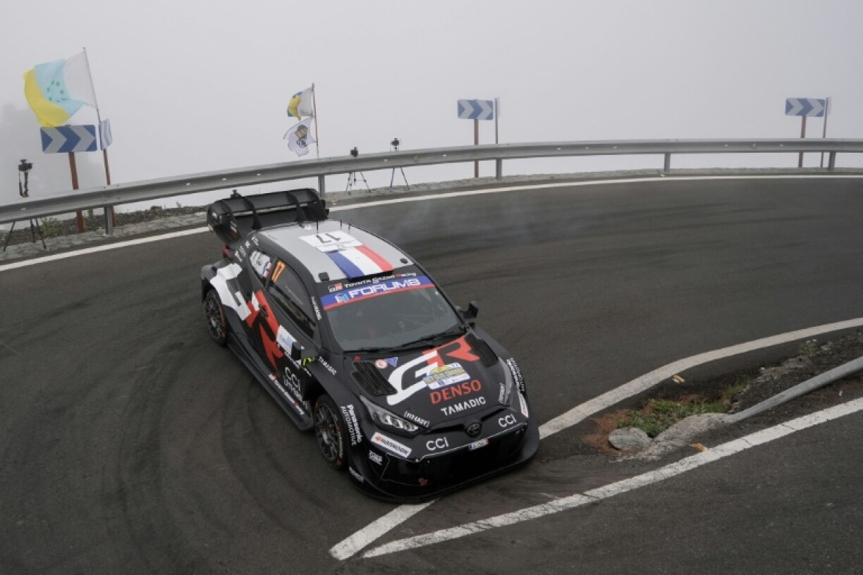 Sebastien Ogier is second after the first full day of the Rally Islas Canarias