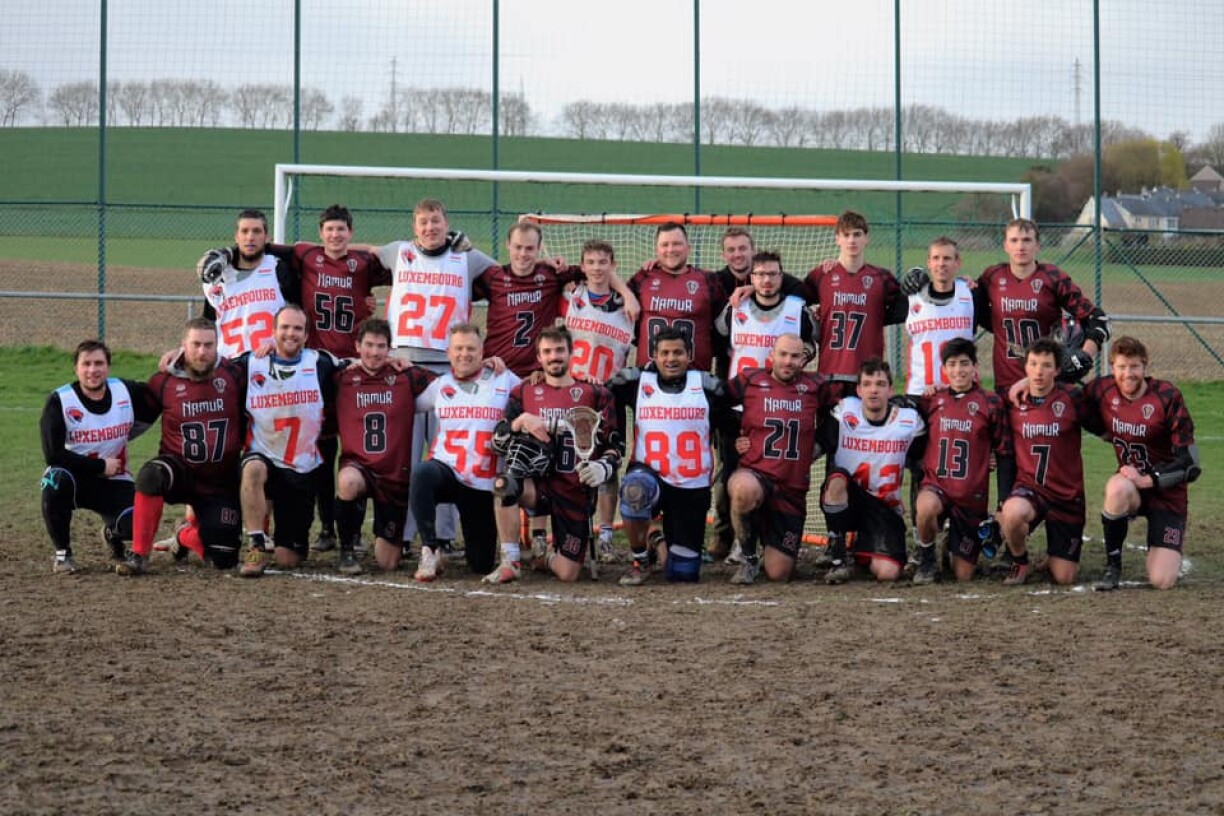Joint team picture of the Blacksmiths and Knights from the 2018/2019 season.