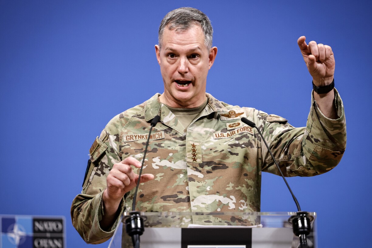 Le général américain Alexus Grynkevich