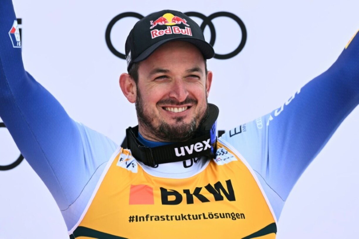 Italy's Dominik Paris took his first World Cup victory of the season