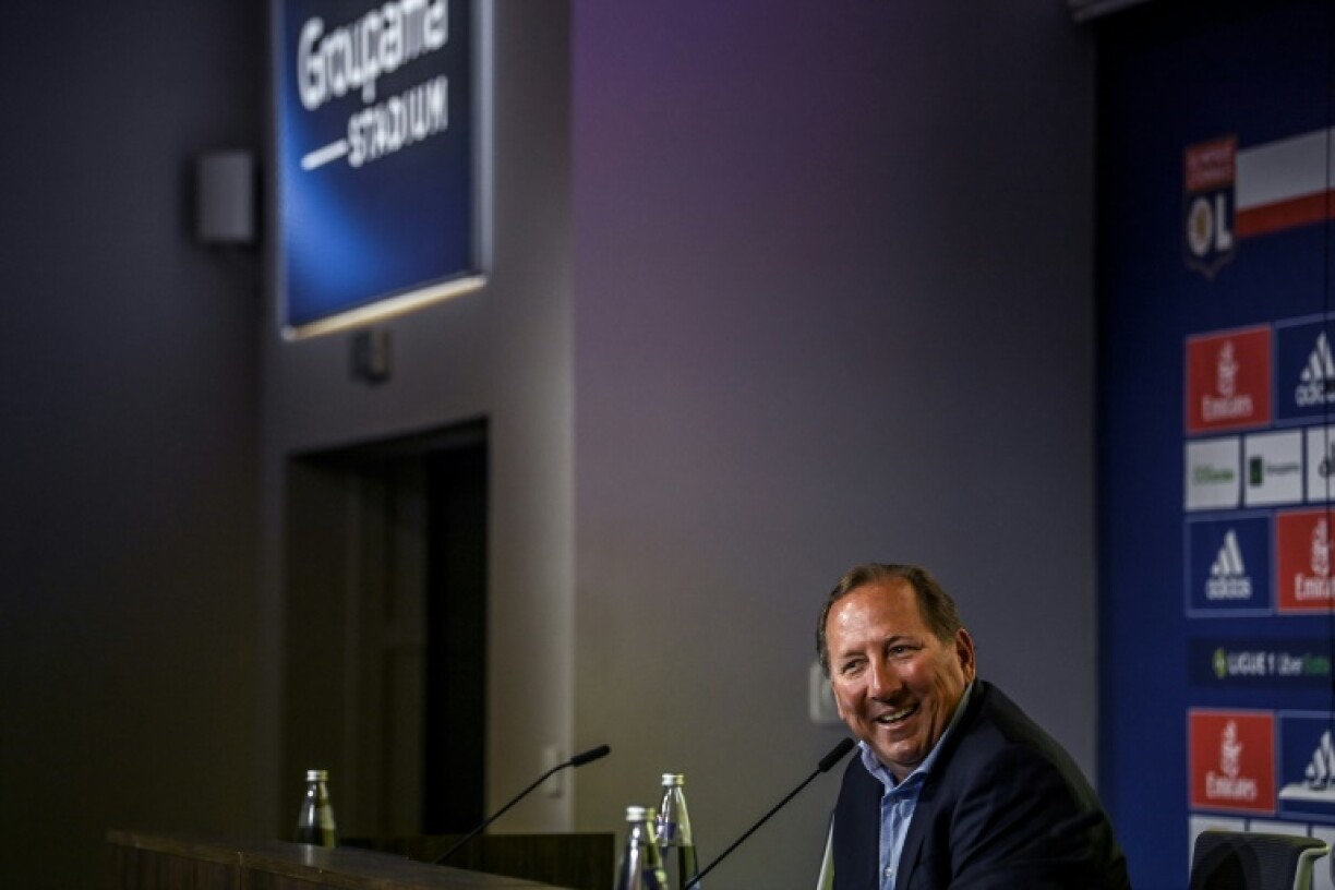 L'homme d'affaires américain John Textor désormais actionnaire majoritaire de l'OL, le 21 juin 2022 à Décines