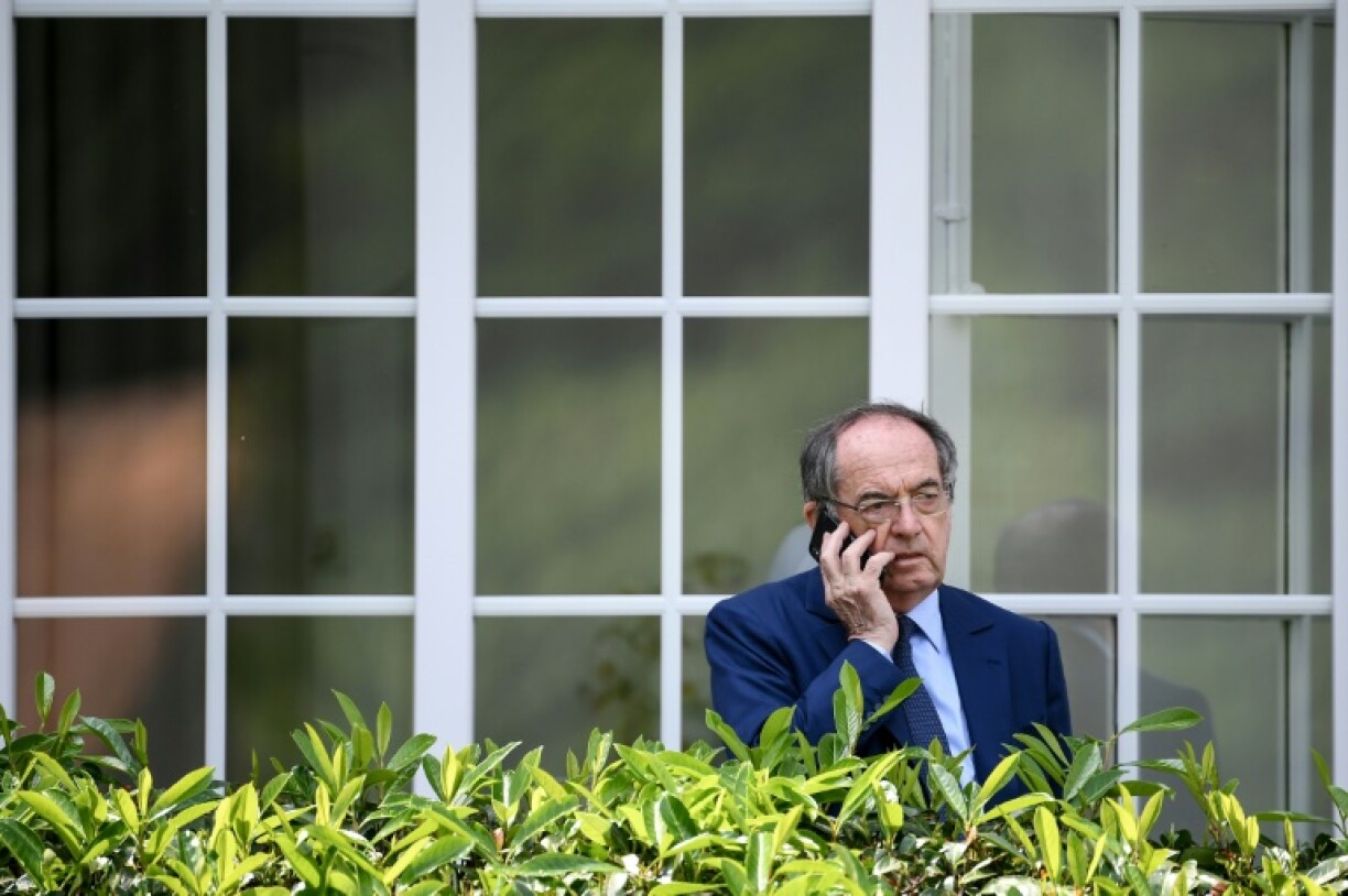 Le président de la Fédération française de football, Noël Le Graët, le 4 juin 2019 à Clairefontaine-en-Yvelines