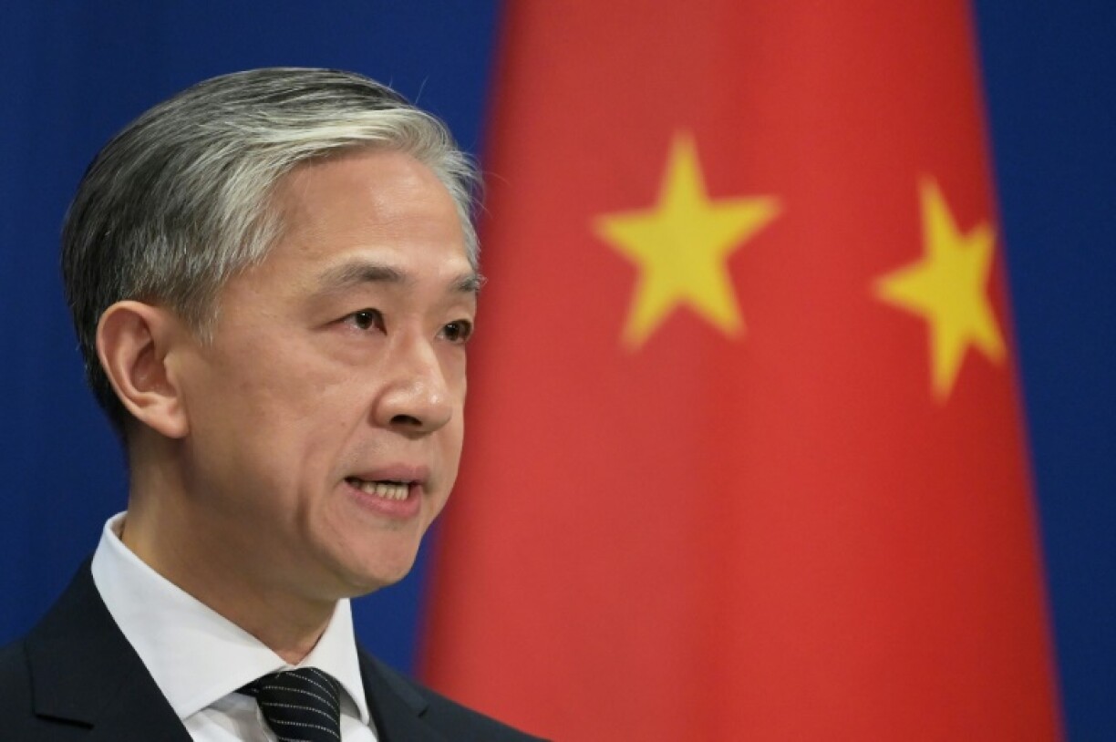 Wang Wenbin, porte-parole de la diplomatie chinoise, le 9 novembre 2020 à Pékin