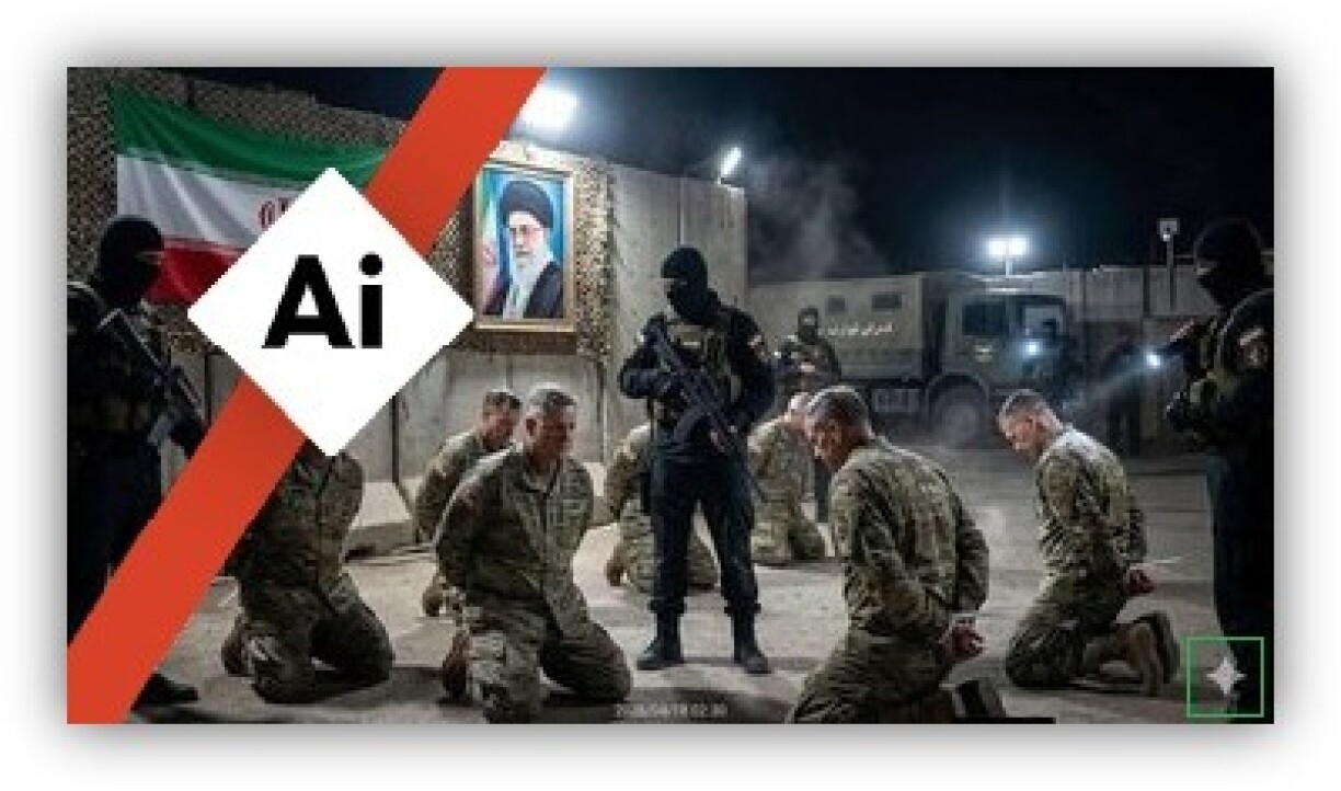 Screenshot from X taken March 6, 2026, with AI logo and other elements added by AFP