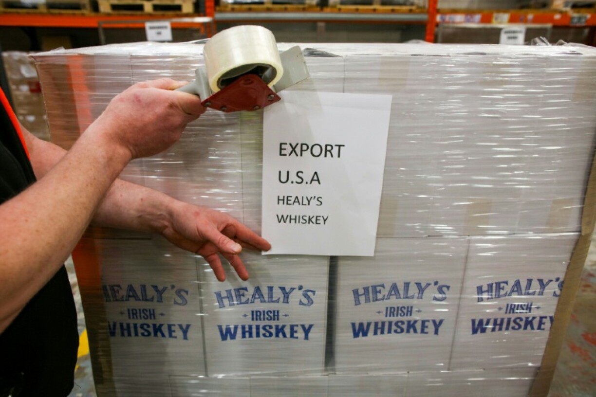The US market makes up 40 percent of Irish whiskey exports