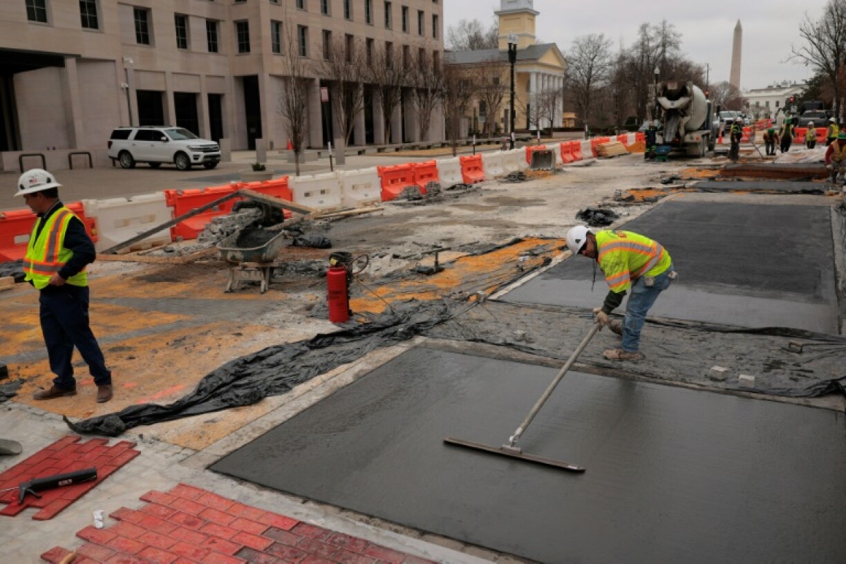 Washington authorities last week began removing a mural that said 'Black Lives Matter,' in line with the Trump administration's assault on diversity and racial justice programs