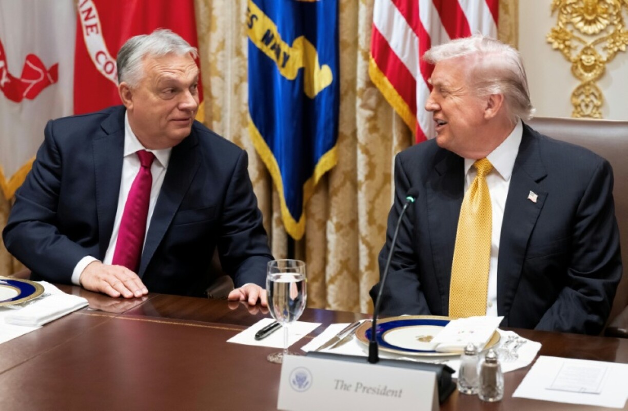 Trump hosted his close ally Viktor Orban for the first time since returning to the White House in January